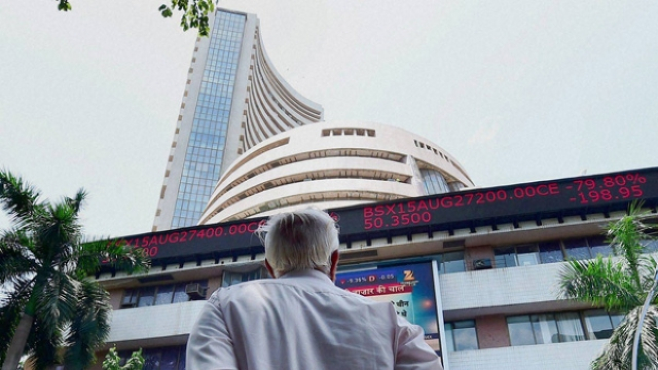 Sensex rallies most in 19 months, Nifty ends above 10,450