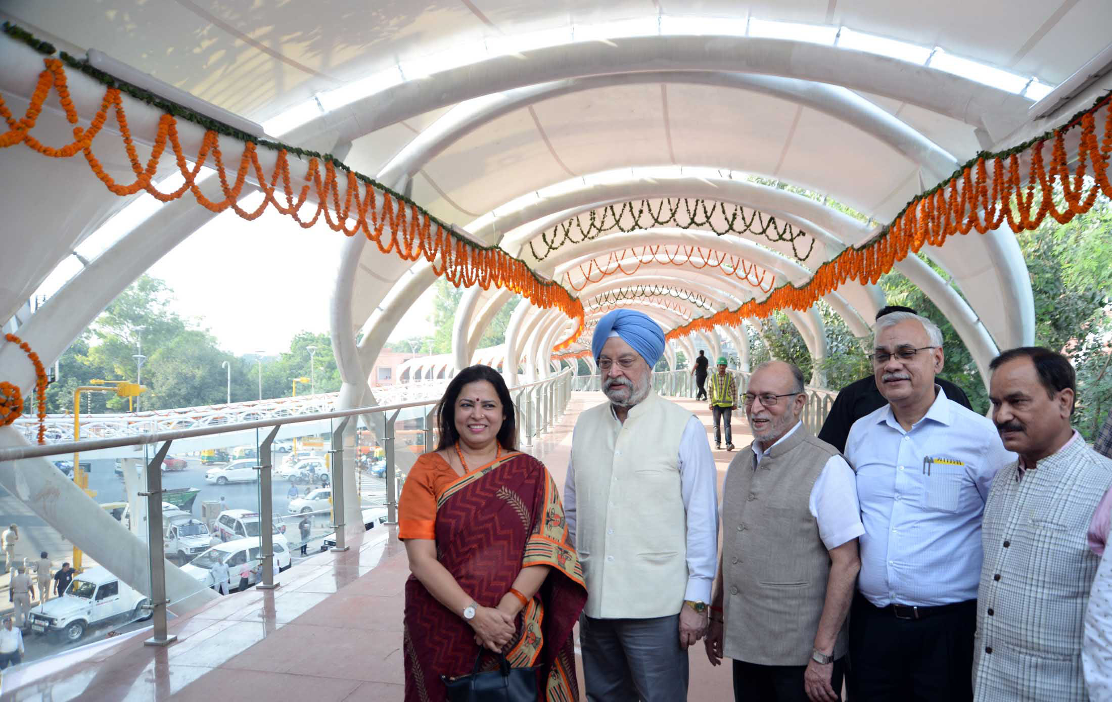 Skywalk and FOB at ‘W’ Point, ITO inaugurated