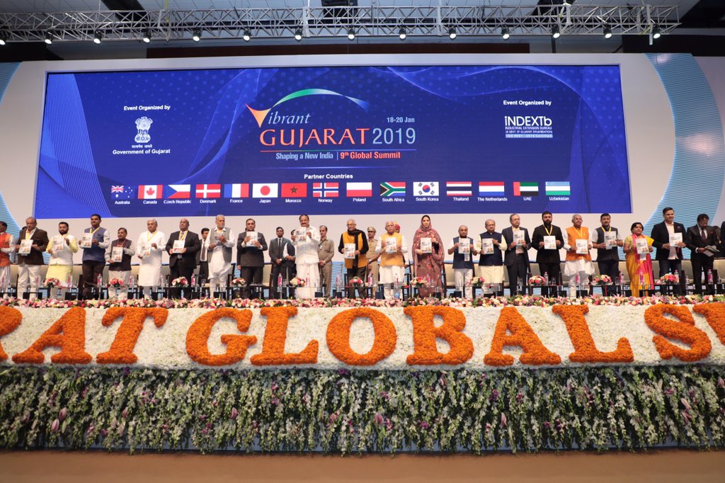 Over 28,000 pacts signed at Vibrant Gujarat summit this year