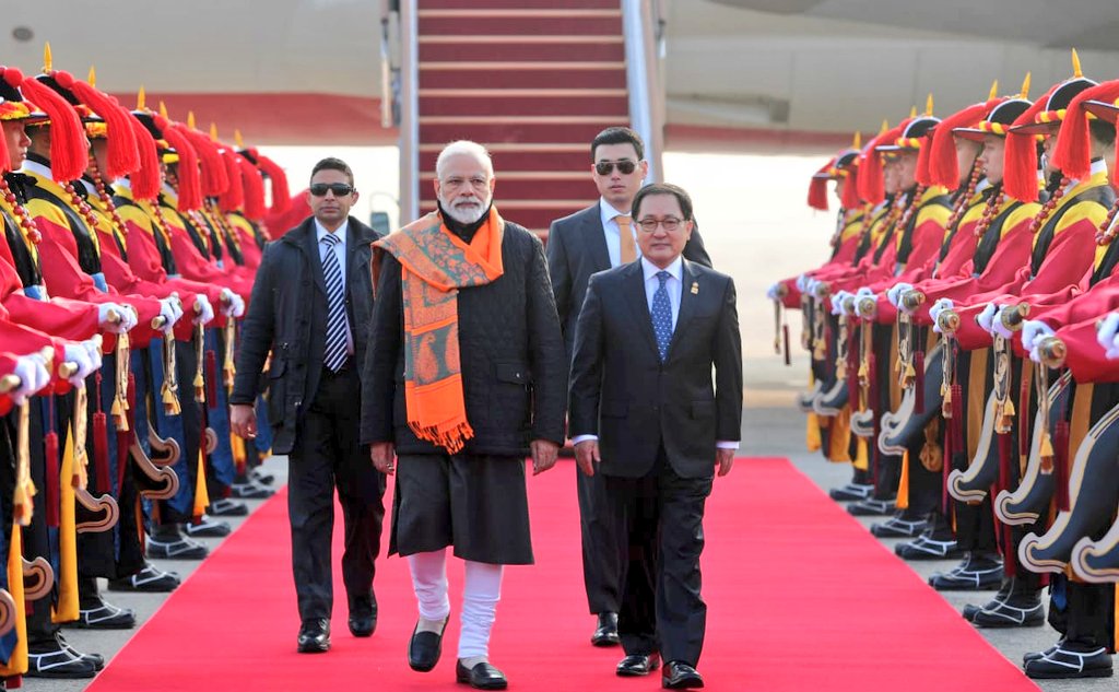 Narendra Modi arrives in South Korea on two-day visit to bolster strategic ties