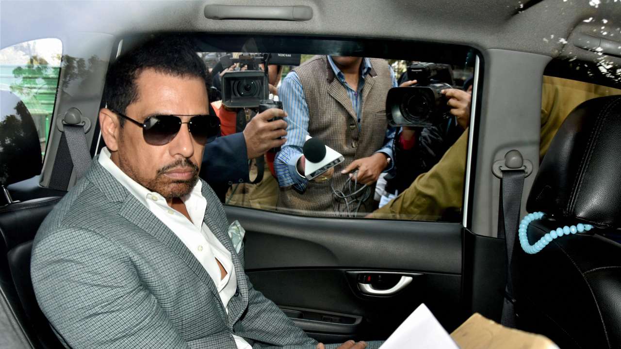 Delhi court allows Robert Vadra to travel abroad but not London