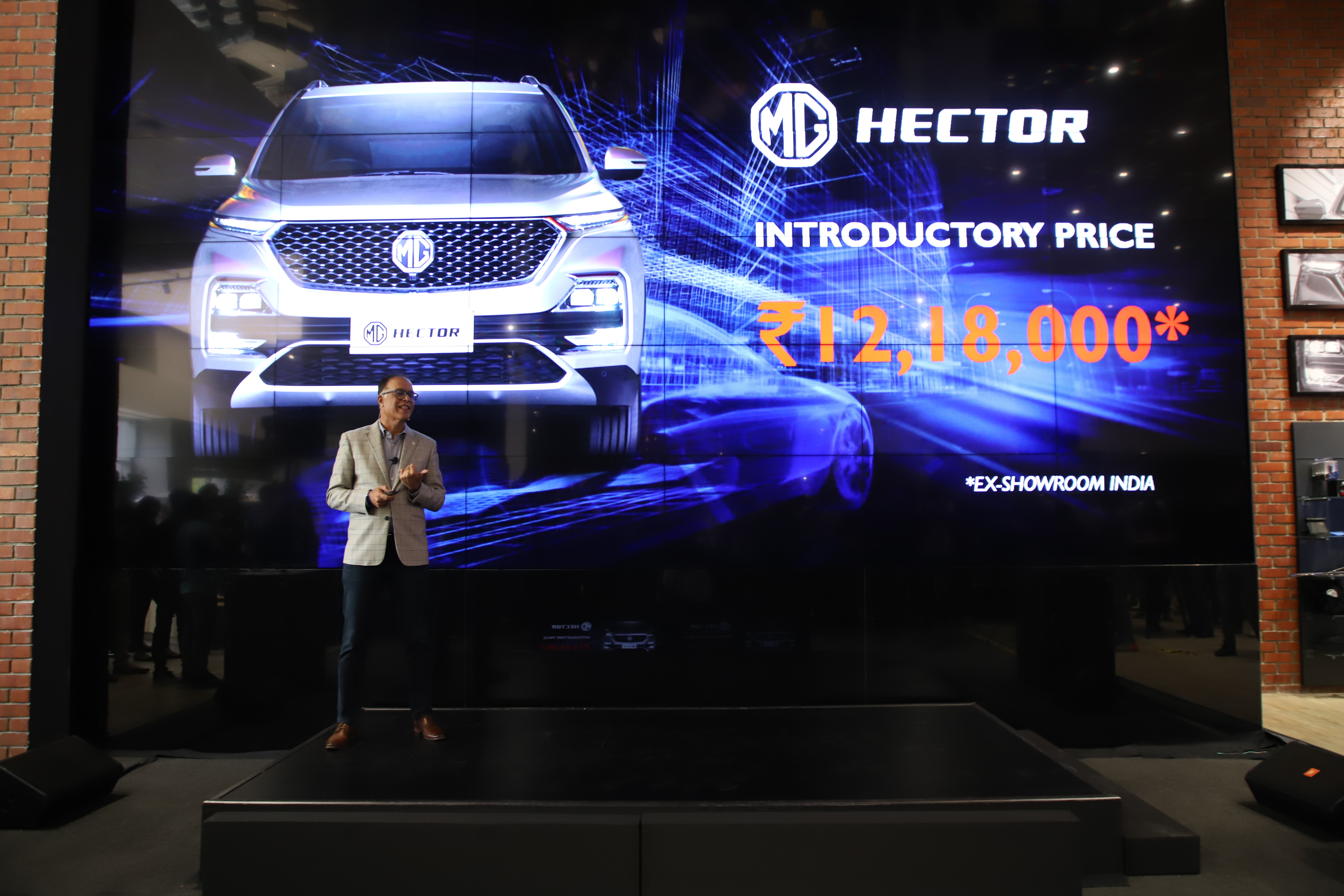 MG Hector launches industry’s first internet car at Rs 12.18 lakh