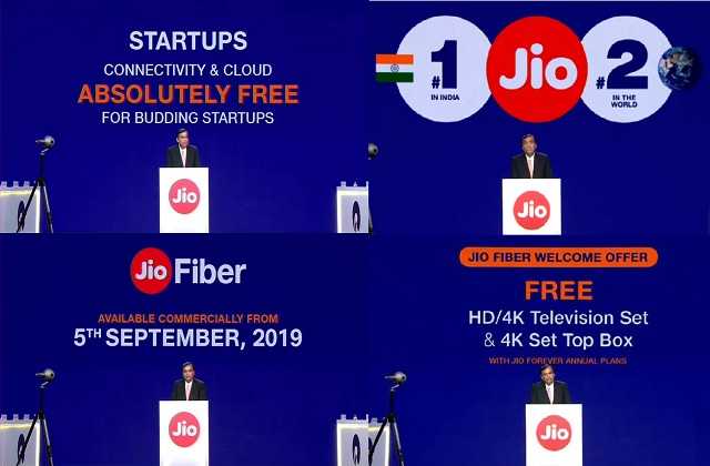 Reliance Jio Fibre launch on September 5, plans start at Rs 700 per month