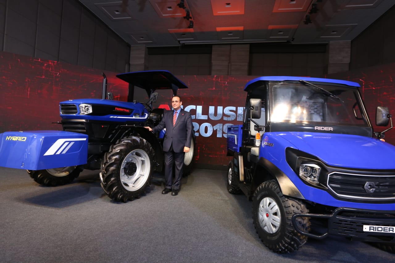 Escorts showcases India’s first hybrid concept tractor