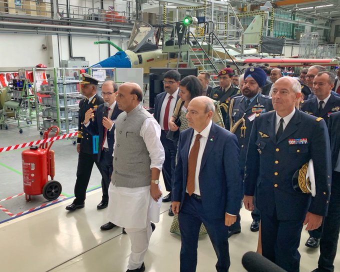 First Indian Air Force Rafale handover to the government of India