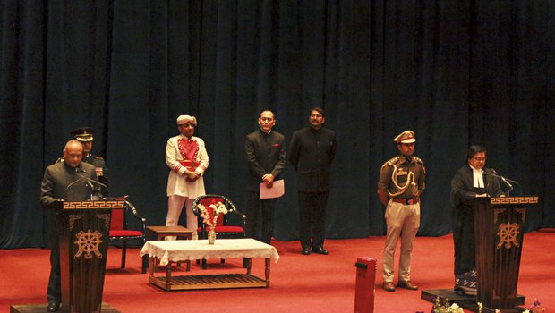 R K Mathur sworn-in as Ladakh Lieutenant Governor