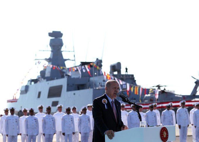 Turkey building naval warship for Pakistan