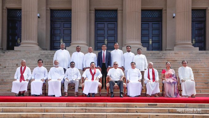 Sri Lankan President Gotabaya Rajapaksa appoints interim Cabinet