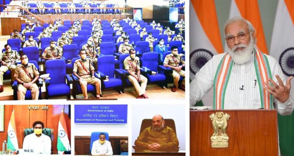 Never lose respect for your khaki uniform: Narendra Modi