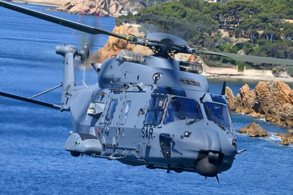 First NH90 delivered to the Spanish Air Force for search and rescue missions