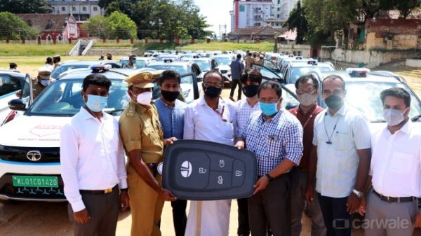 Tata Motors delivers 45 SUV Nexon EVs to Kerala government