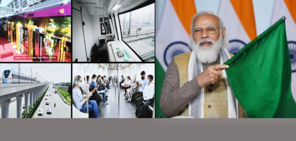 Prime Minister inaugurates India’s first-ever driverless train operations