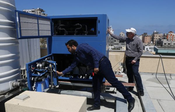 Water from air: Israeli firm helps bring drinking water to Gaza