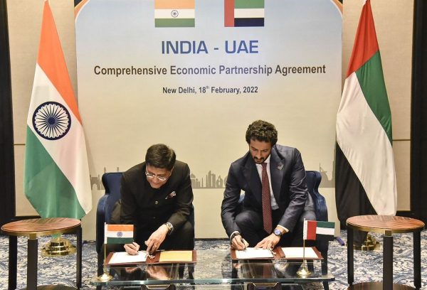 UAE, India sign historic trade pact,trade to touch $100 billion in five years