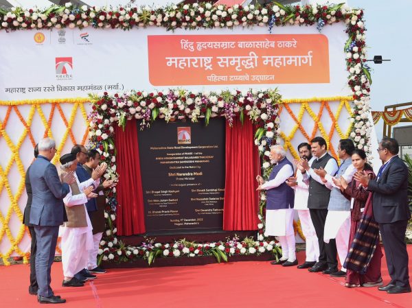 PM inaugurates Maharashtra Samriddhi Mahamarg in Nagpur